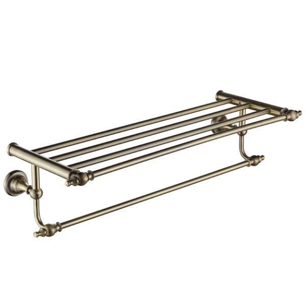 מדף מגבות 65 ס"מ – סדרת BRONZE